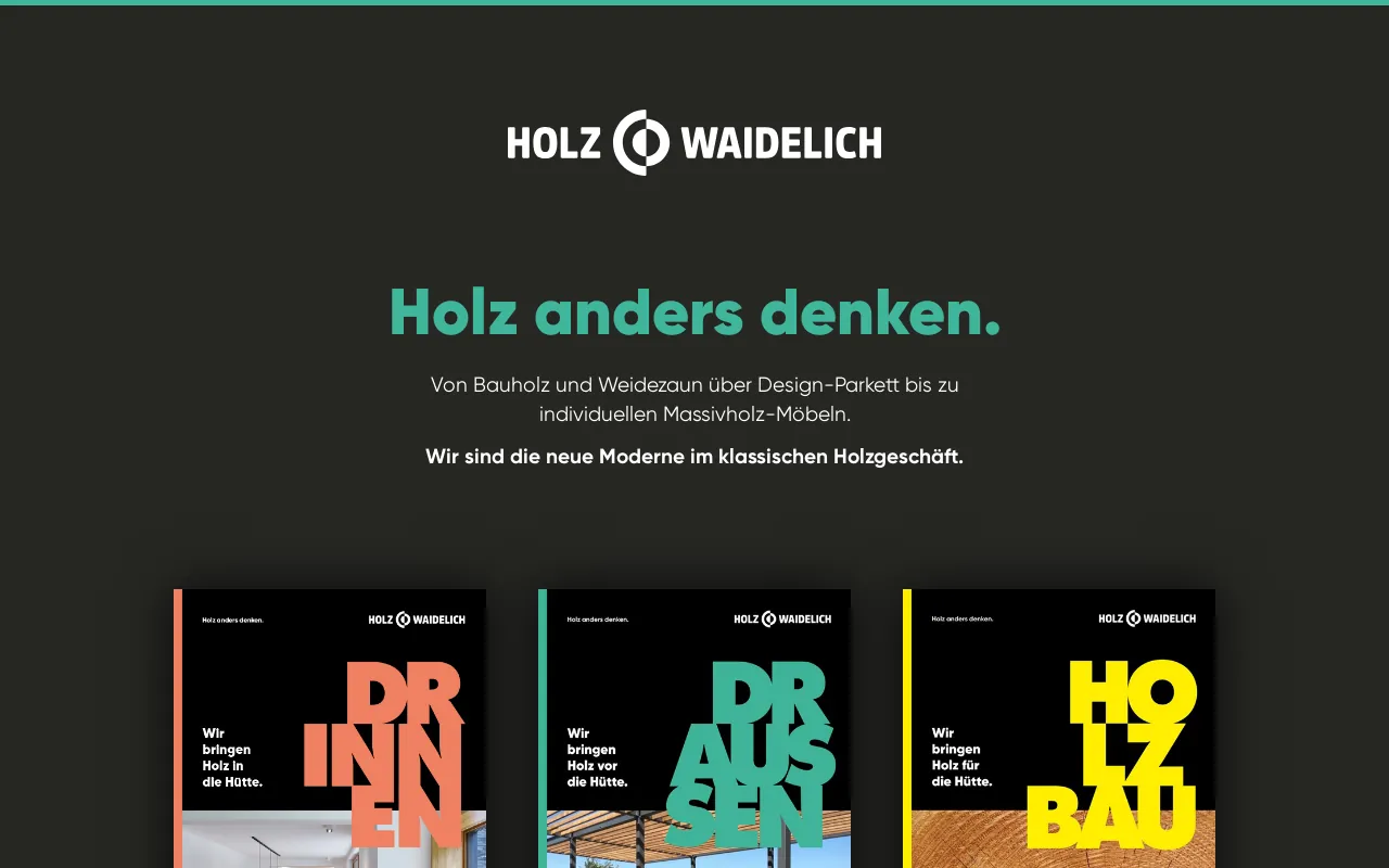 Screenshot of holz-waidelich.de