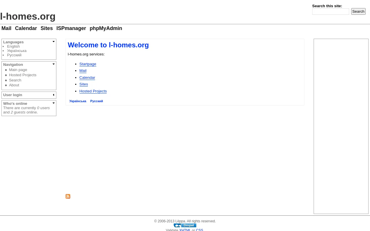 Screenshot of homes.kiev.ua