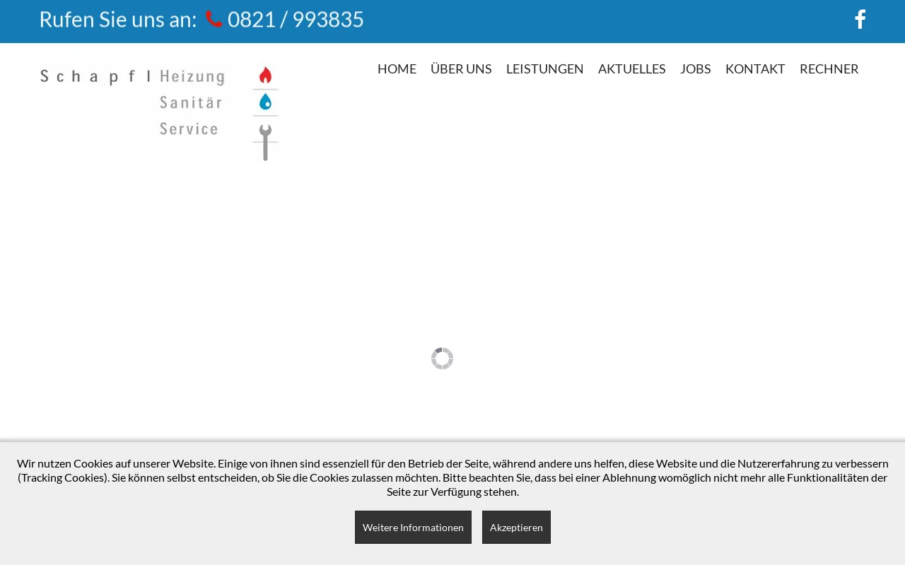 Screenshot of hp-schapfl.de