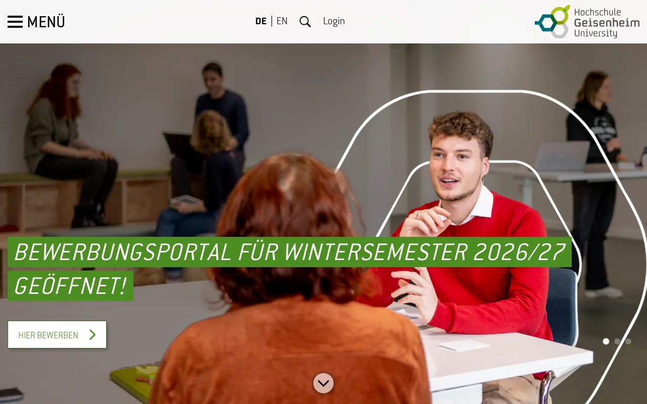 Screenshot of hs-gm.de