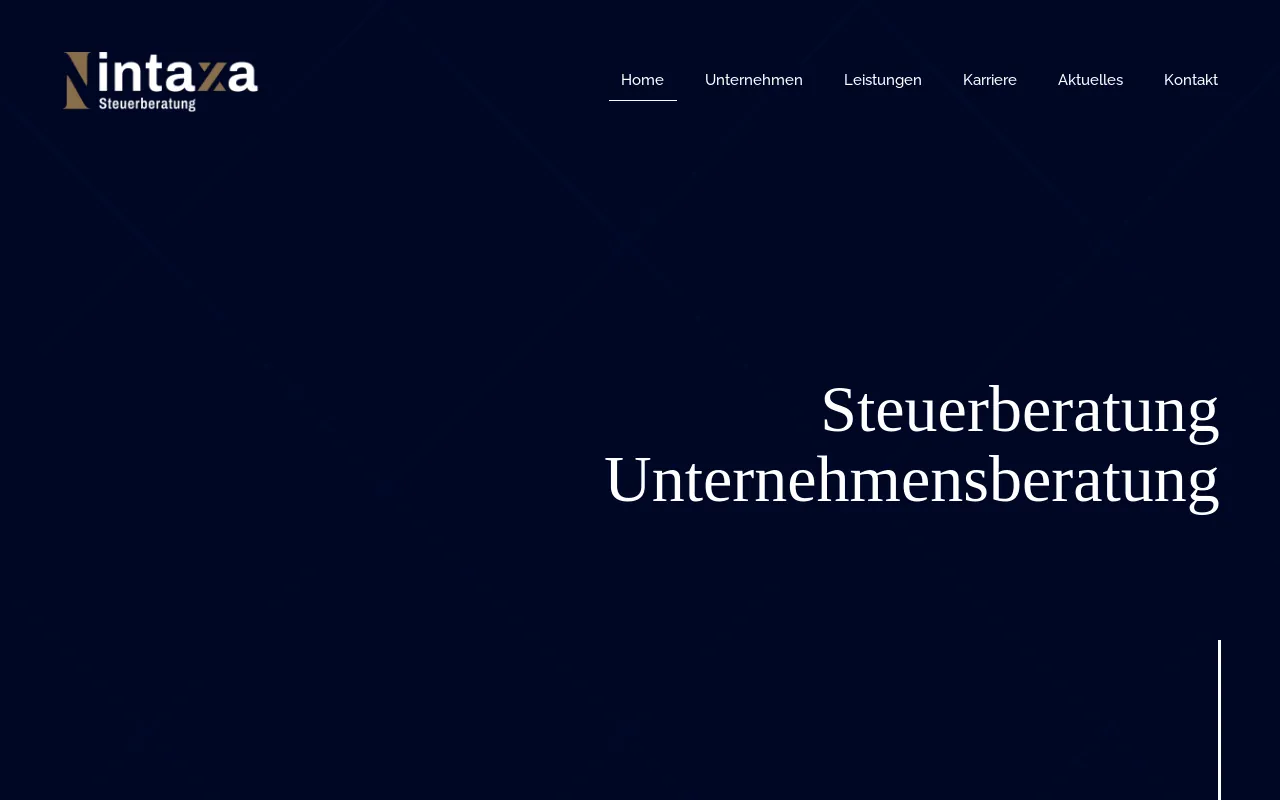 Screenshot of intaxa.eu