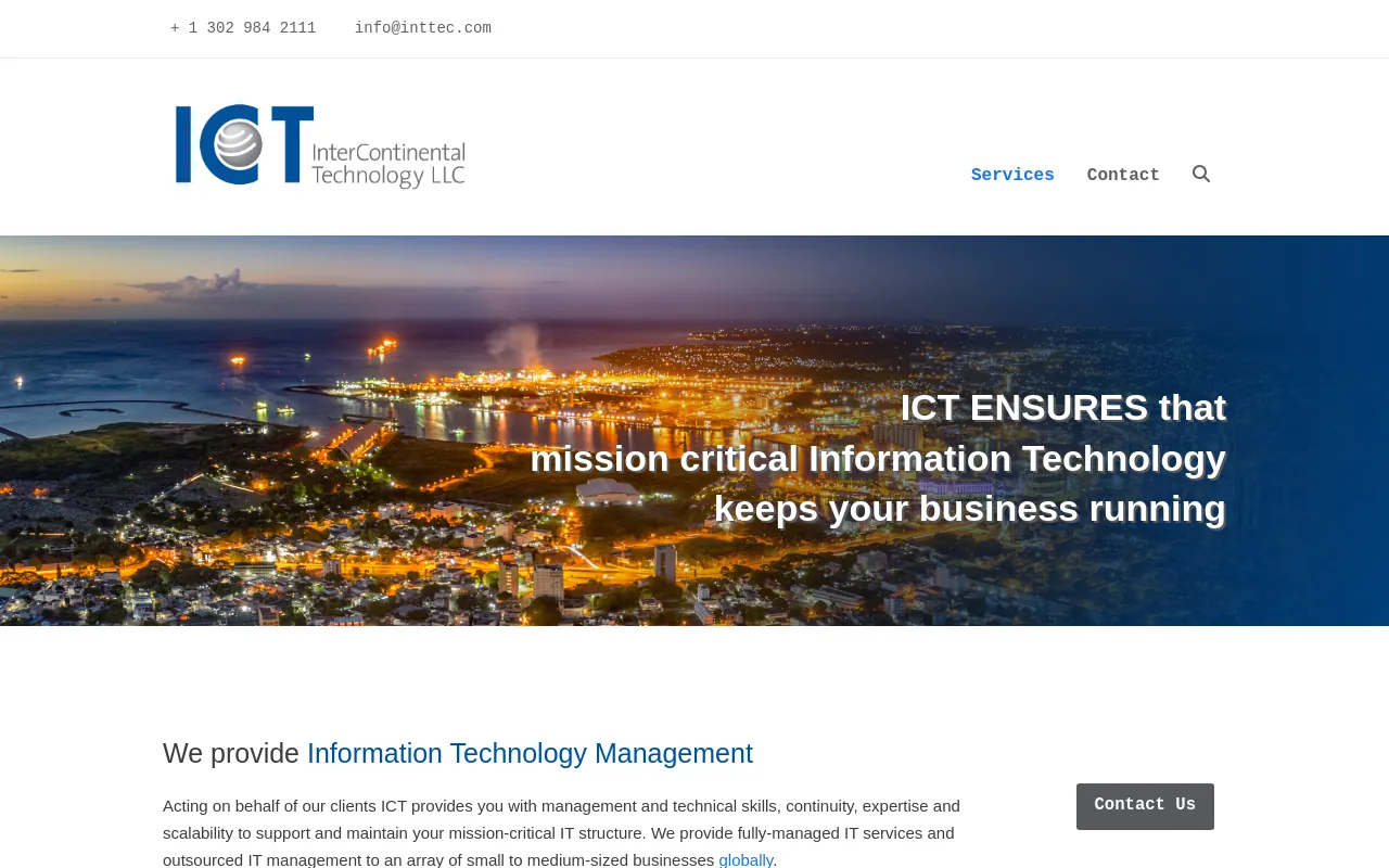 Screenshot of inttec.com
