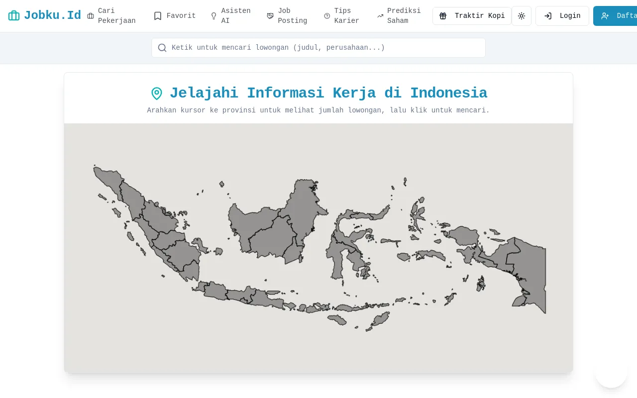 Screenshot of jobku.id