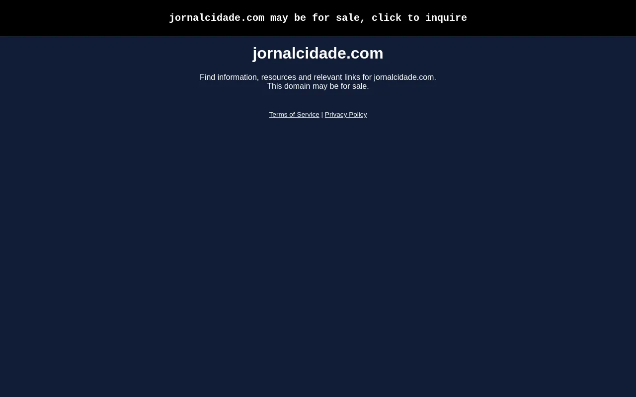 Screenshot of jornalcidade.com