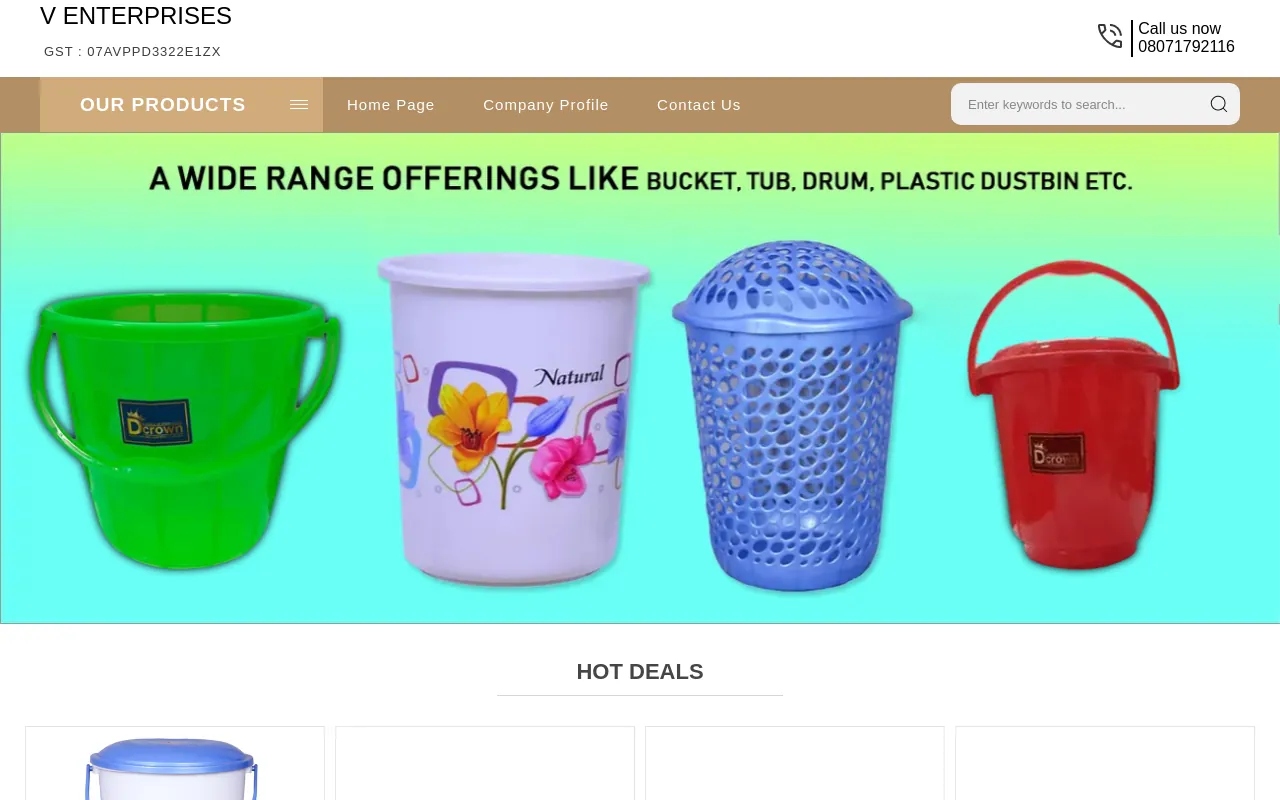 Screenshot of kdrplast.com
