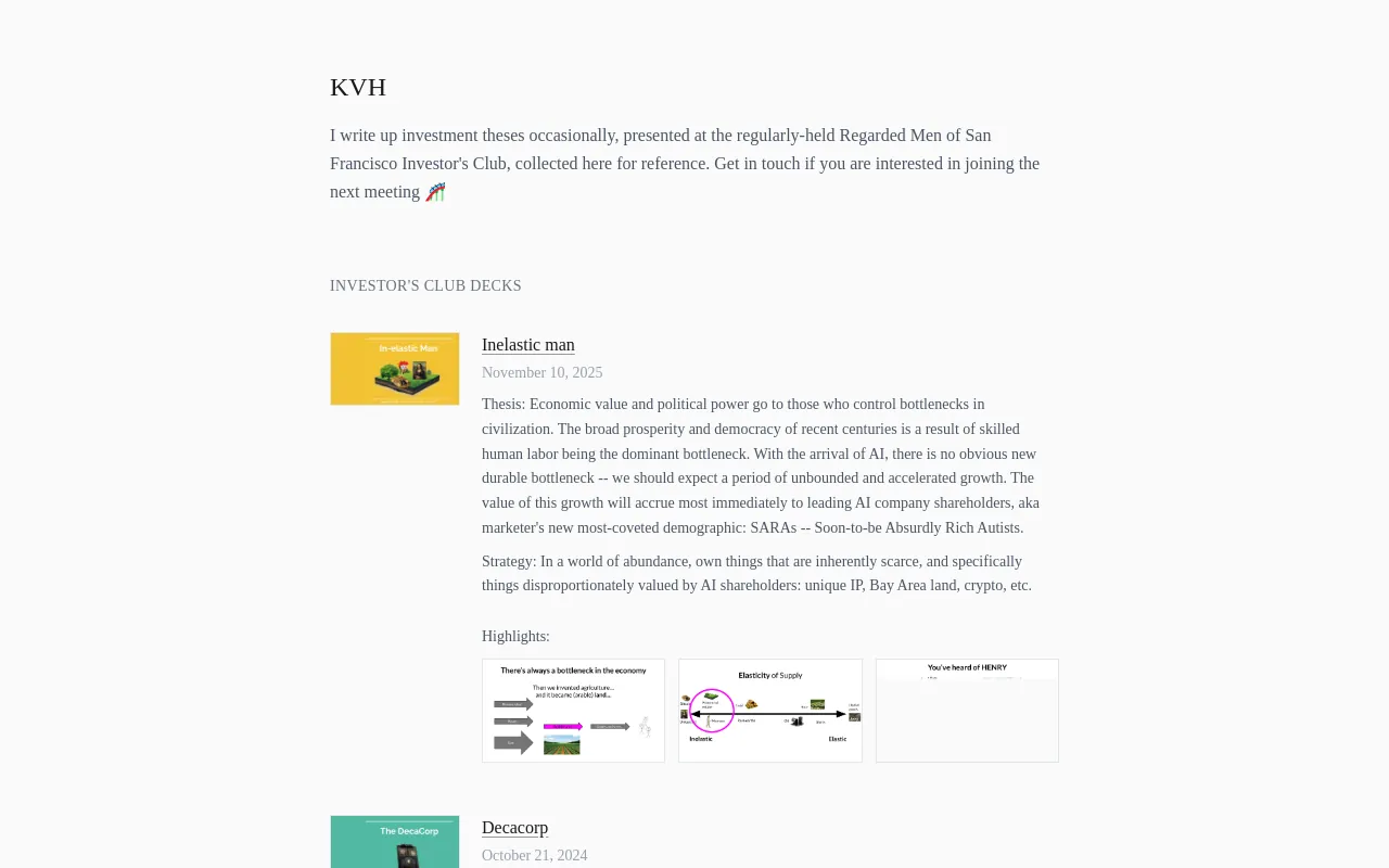 Screenshot of kenvanharen.com