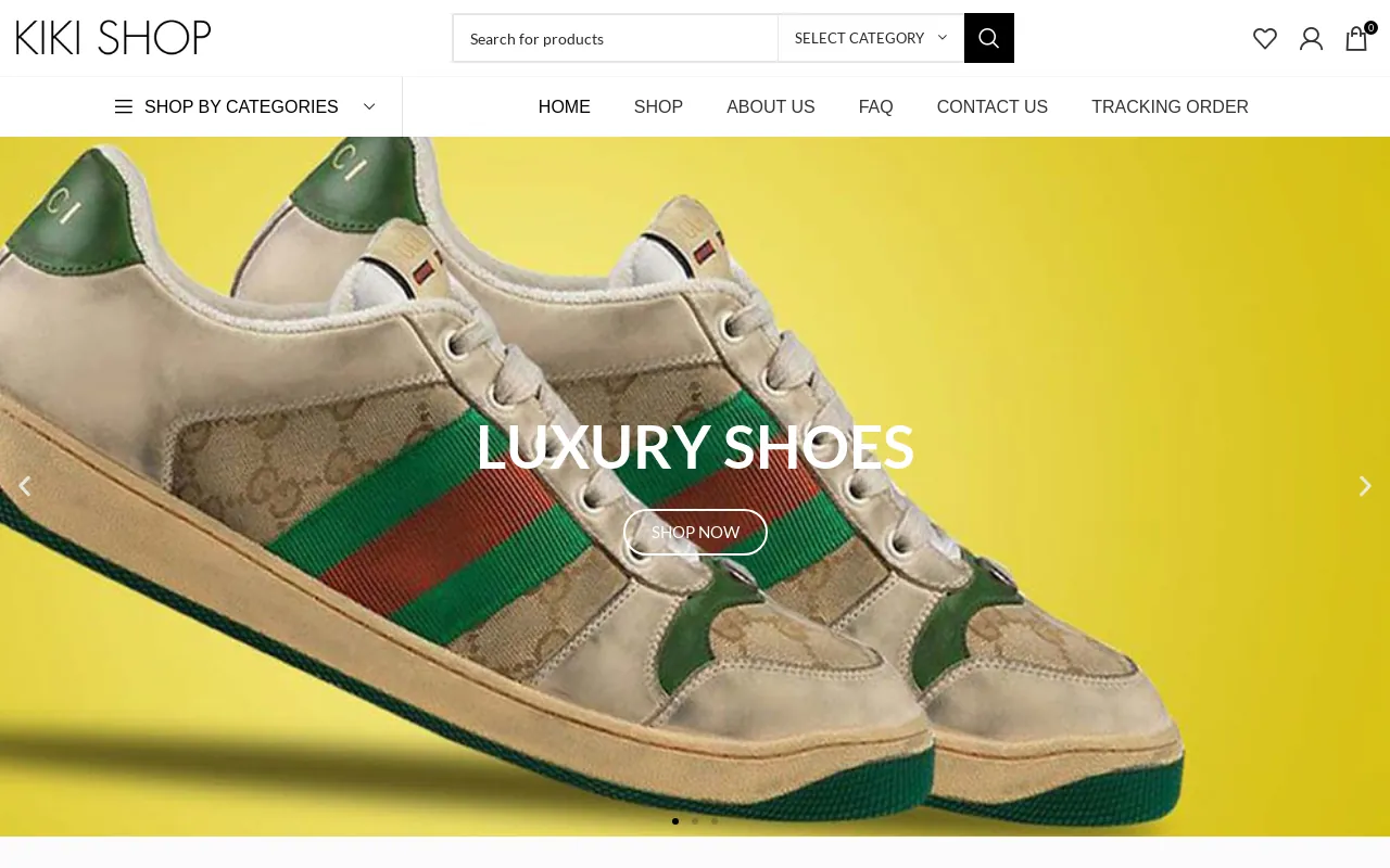Screenshot of kikivip.shop