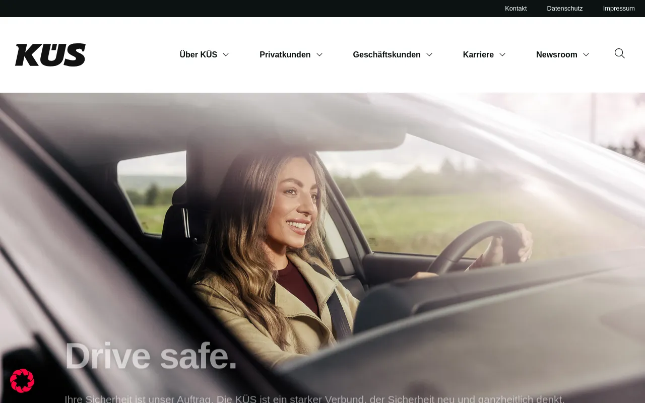 Screenshot of kues.de