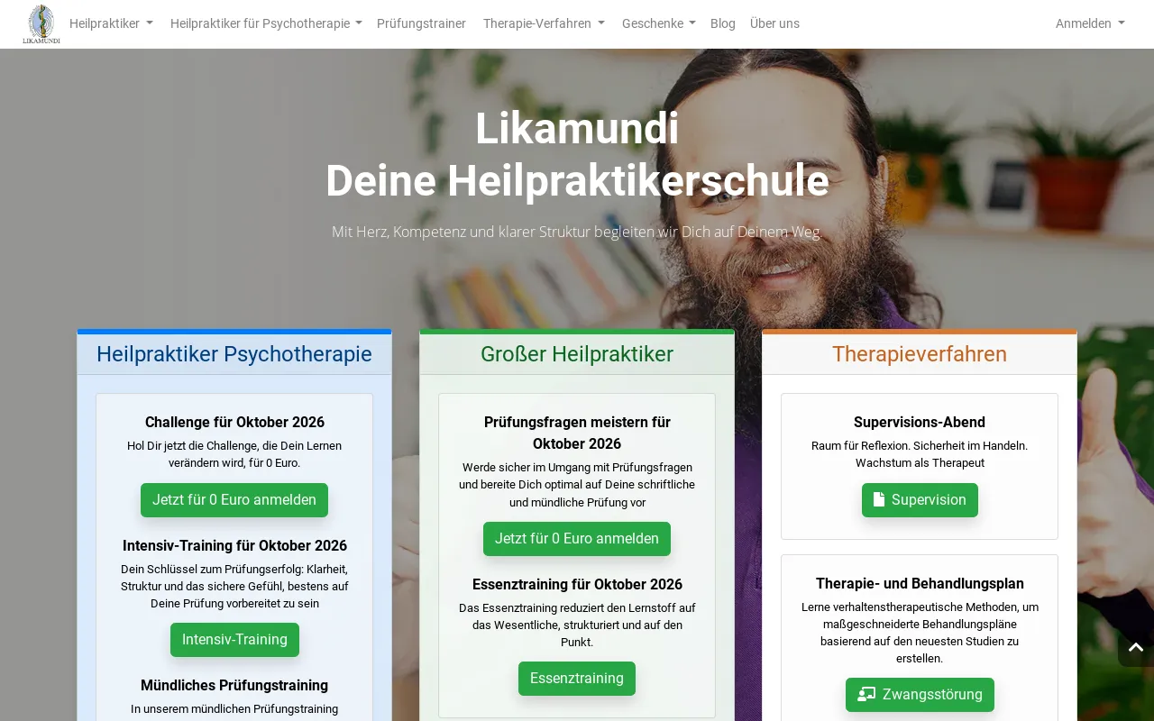Screenshot of likamundi.de