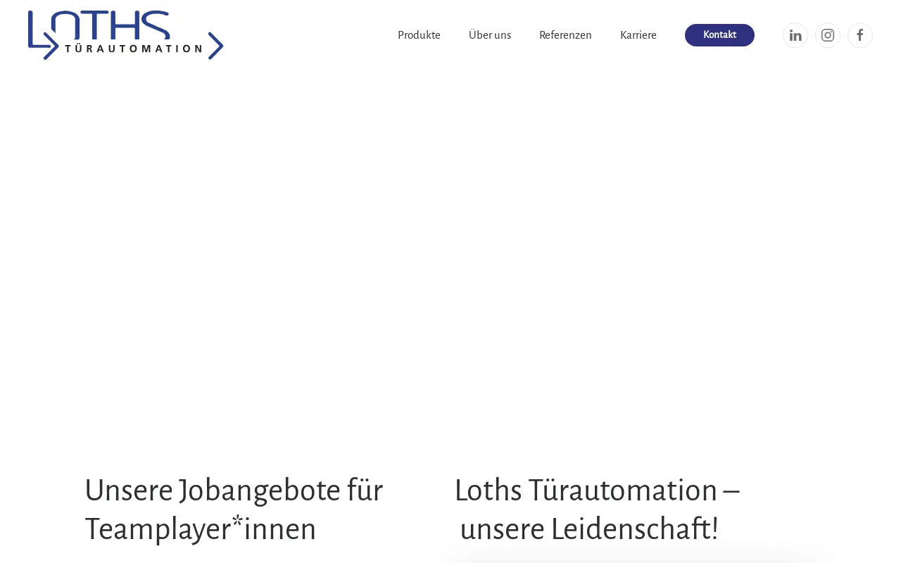 Screenshot of loths.de