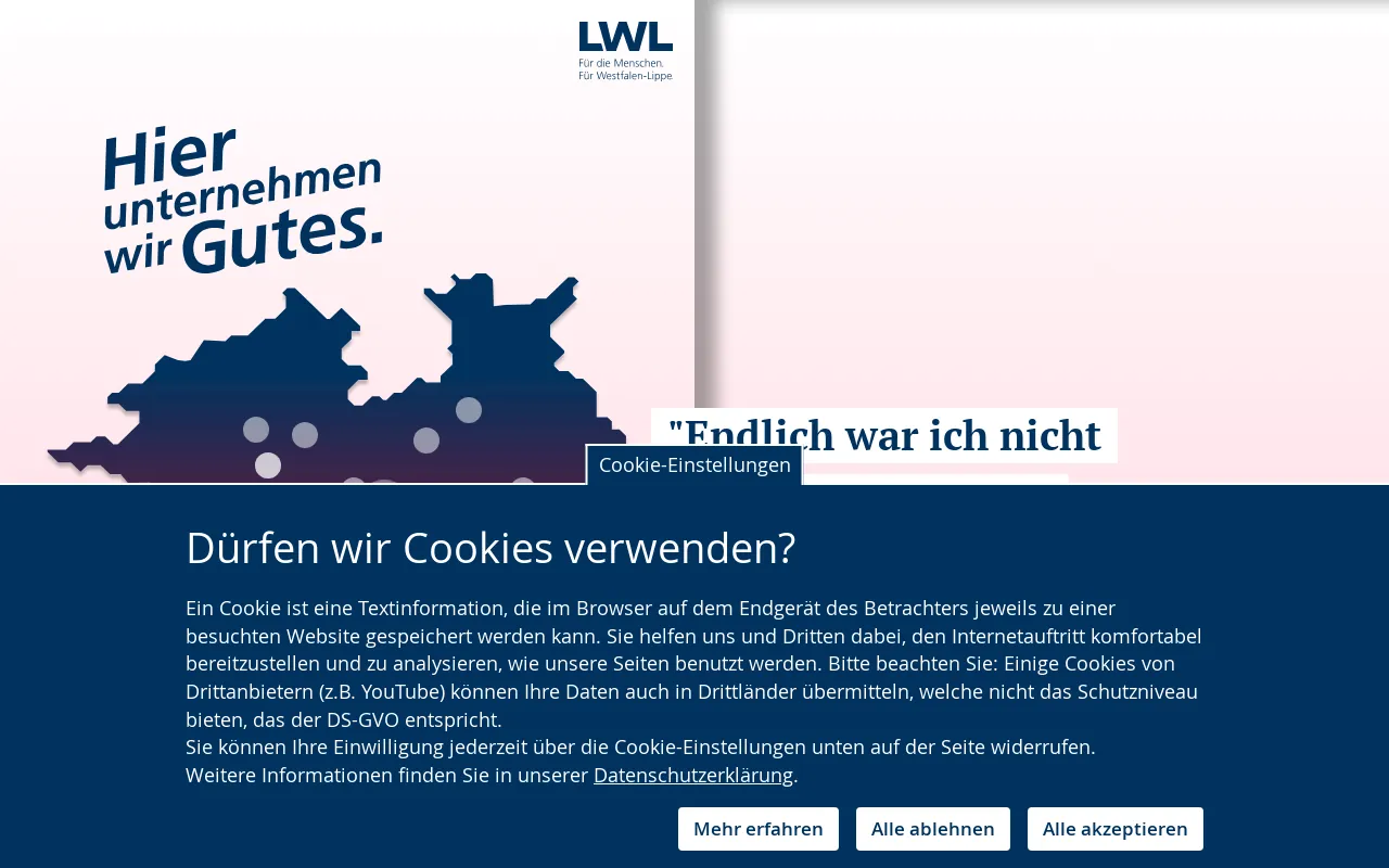 Screenshot of lwl.org