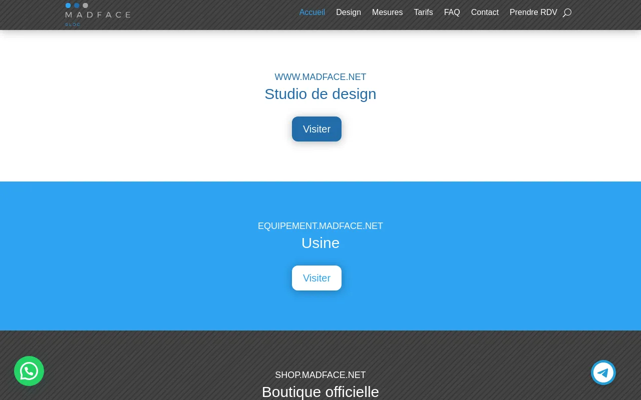 Screenshot of madface.net