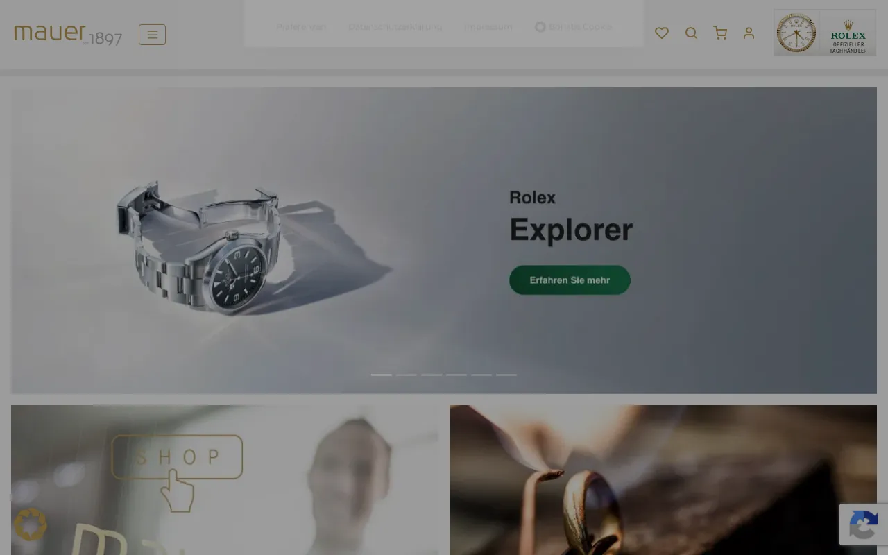 Screenshot of mauer.de