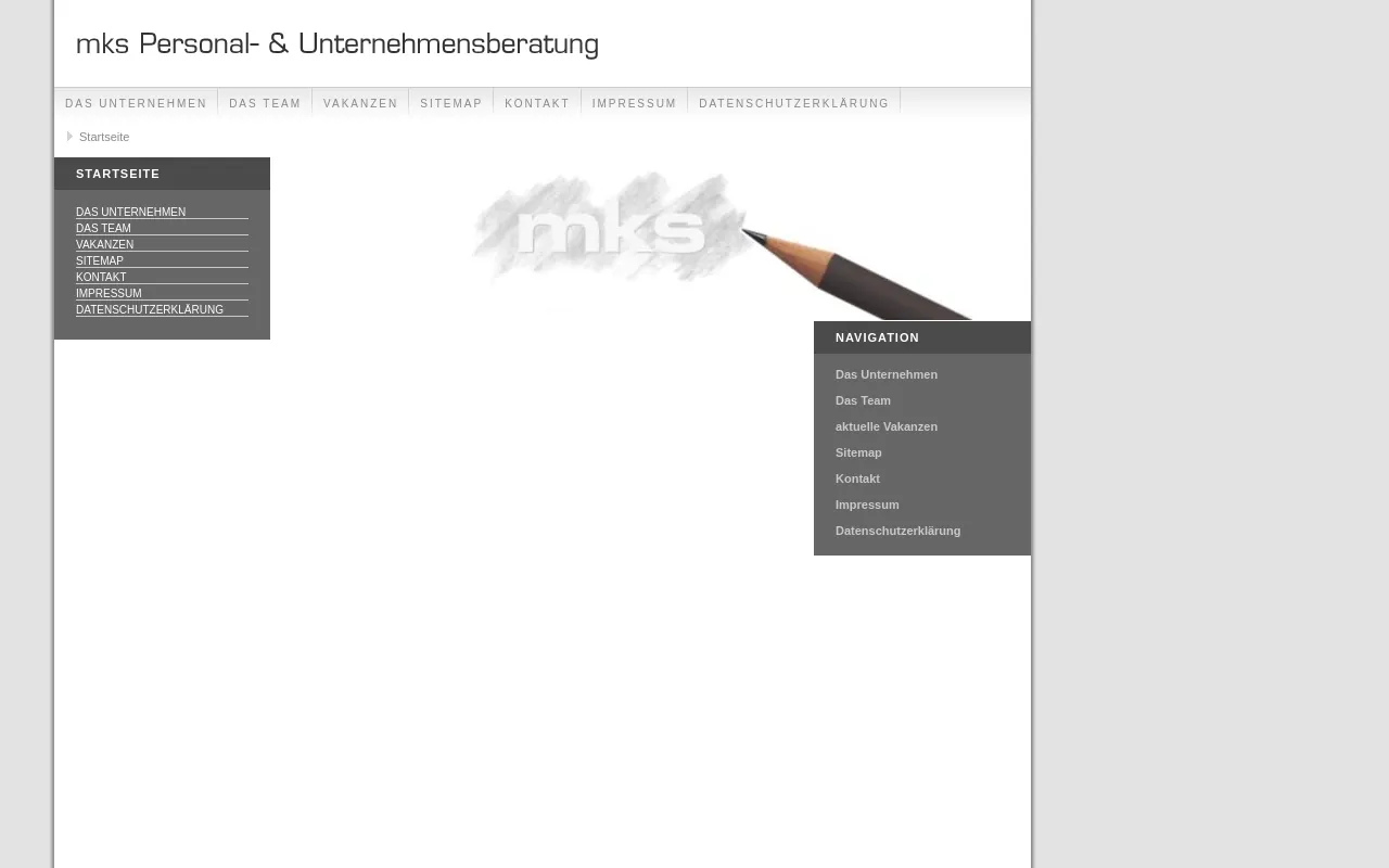 Screenshot of mks-pb.de
