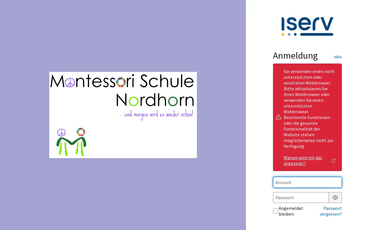 Screenshot of montessori-noh.de