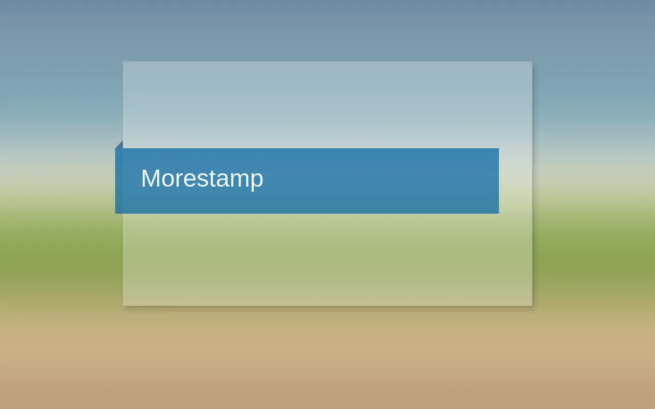 Screenshot of morestamp.de