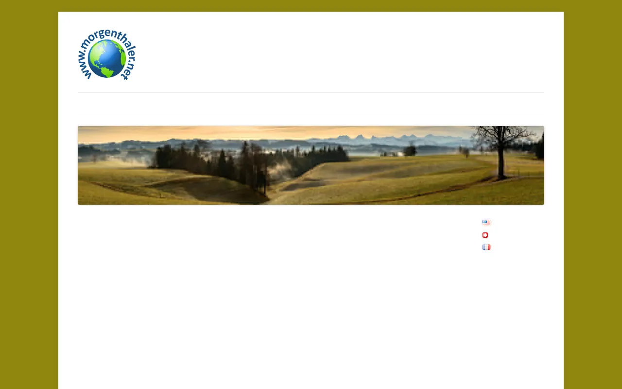 Screenshot of morgenthaler.net