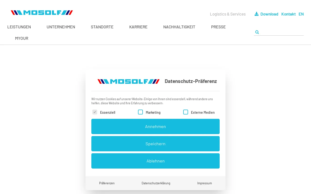 Screenshot of mosolf.de