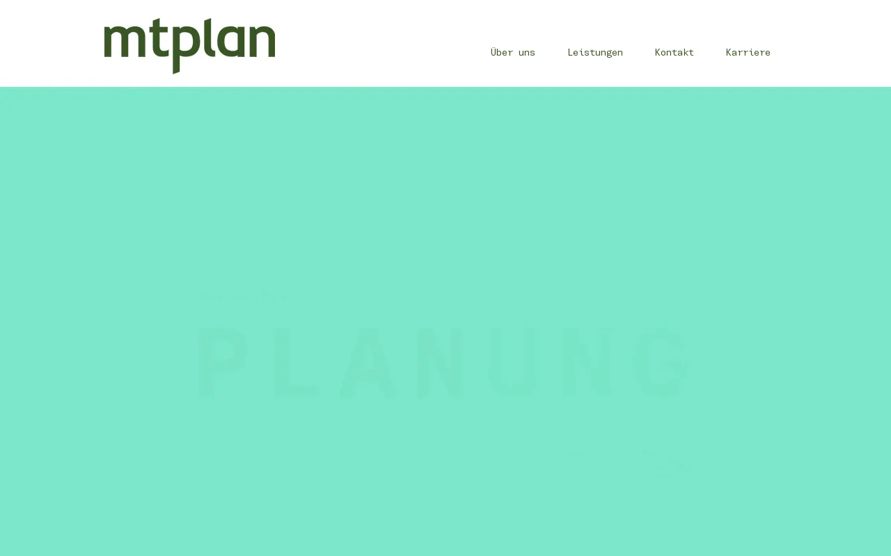 Screenshot of mtplan.de