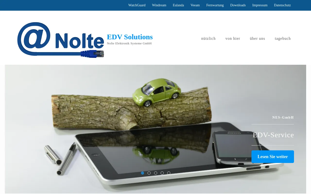 Screenshot of nes-gmbh.de