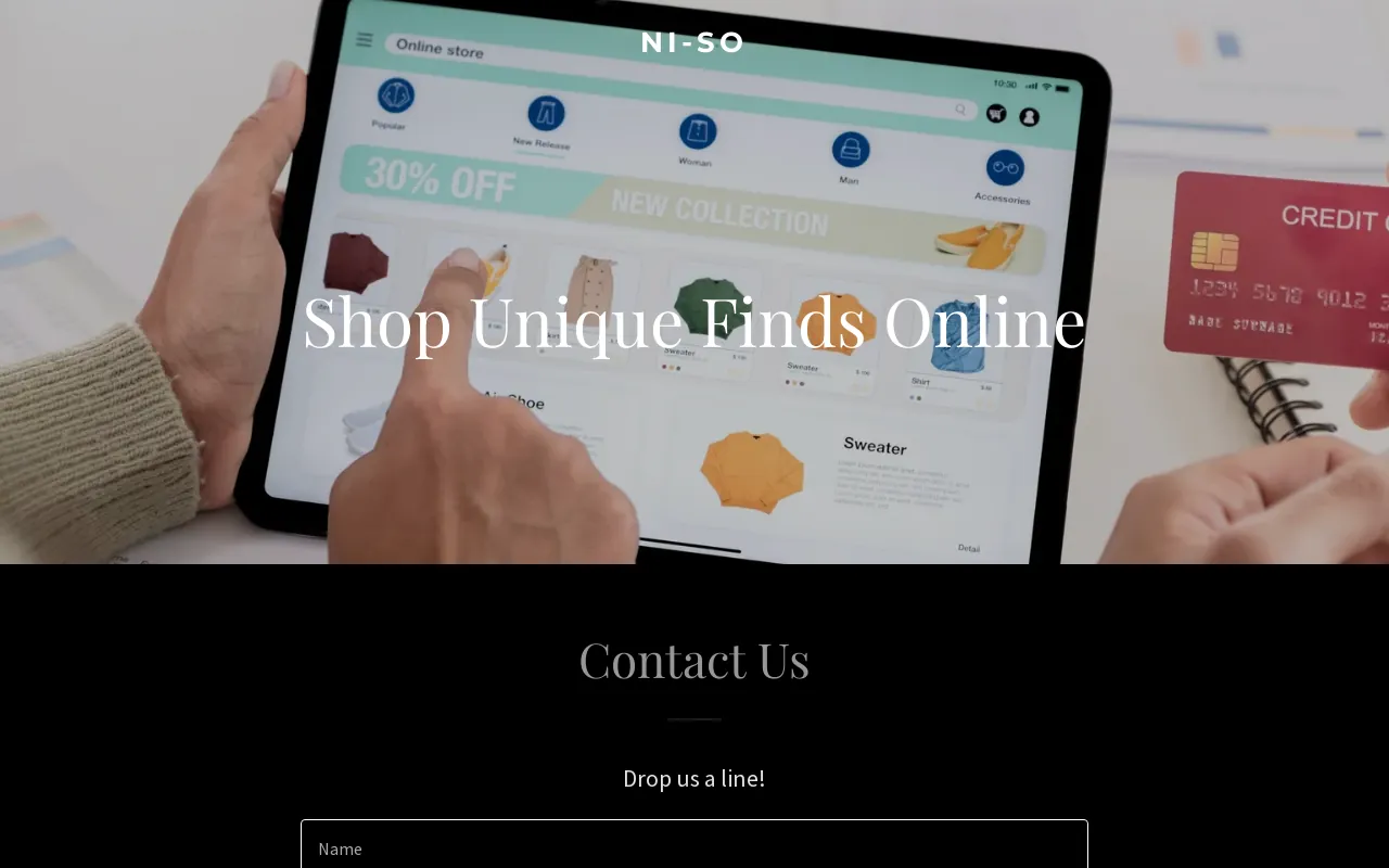 Screenshot of ni-so.com