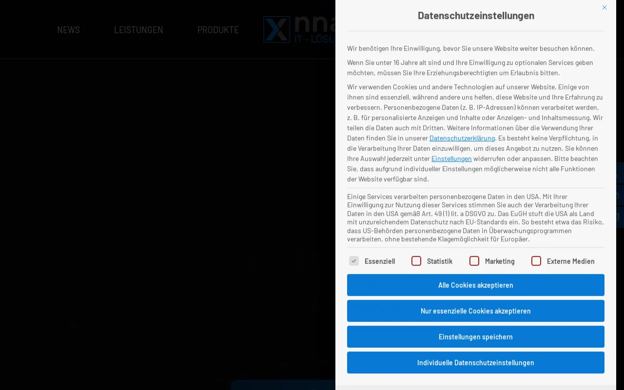 Screenshot of nnax.de