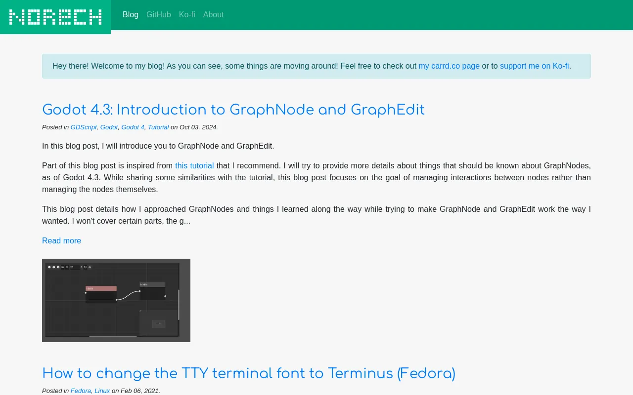 Screenshot of norech.com