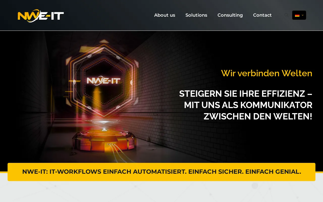 Screenshot of nwe-it.de
