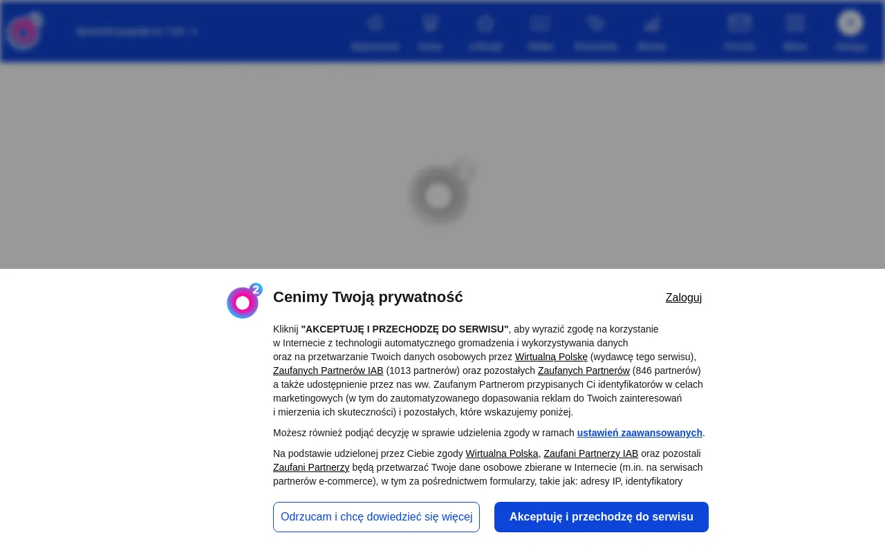 Screenshot of o2.pl