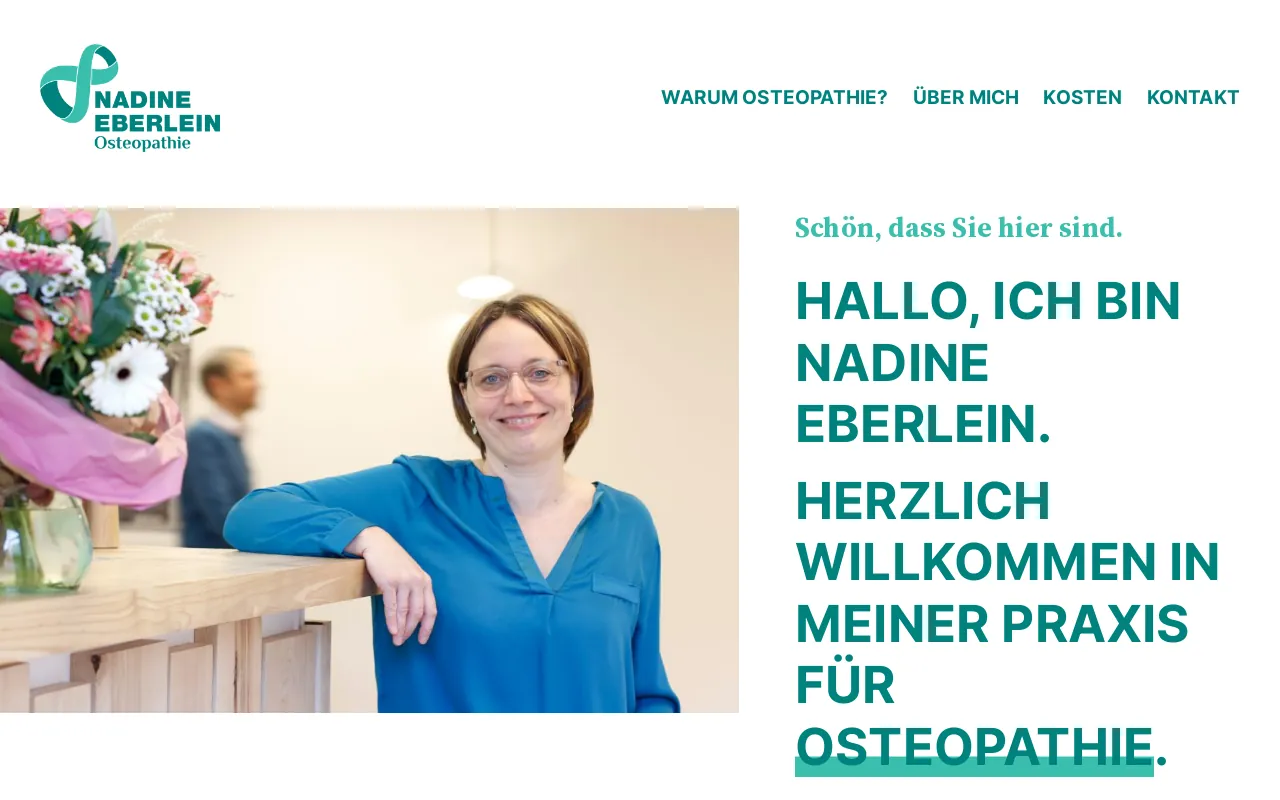 Screenshot of osteopathie-eberlein.de