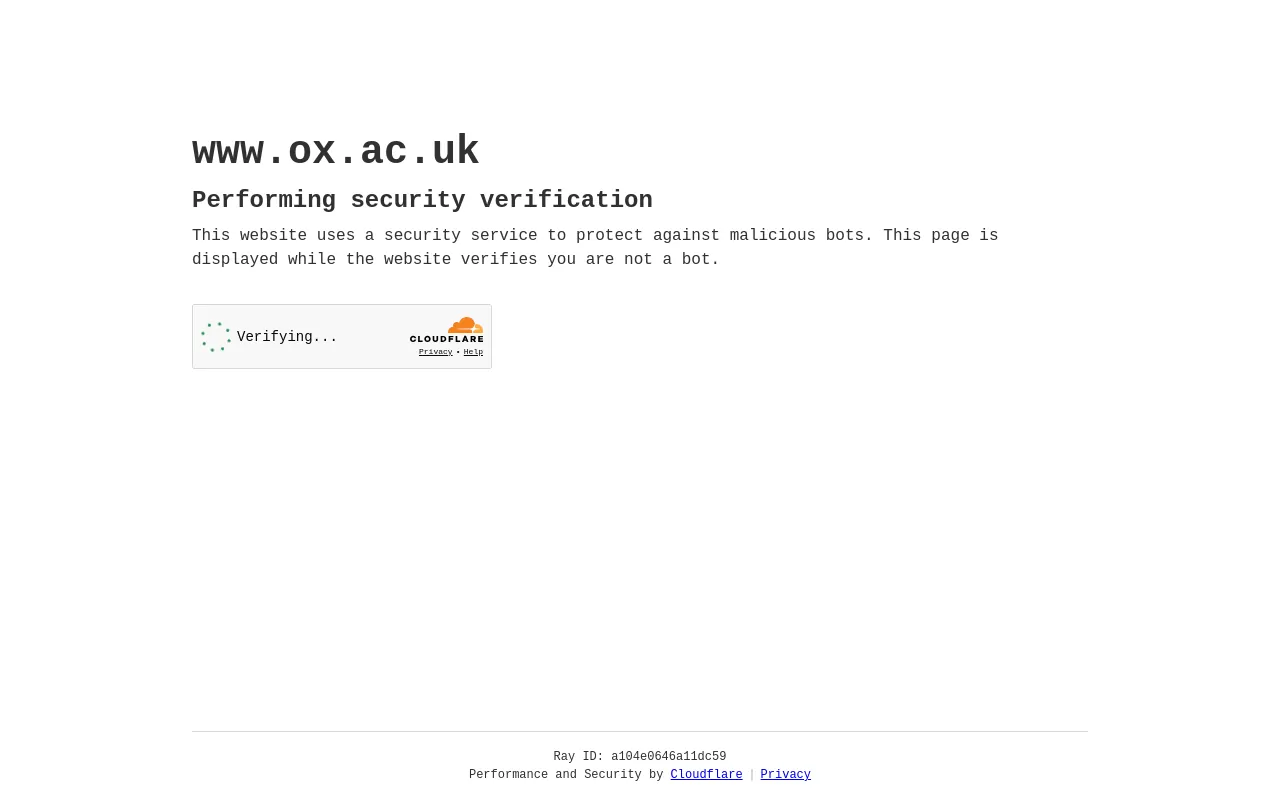 Screenshot of ox.ac.uk