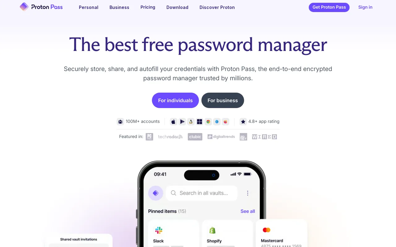 Screenshot of passinbox.com