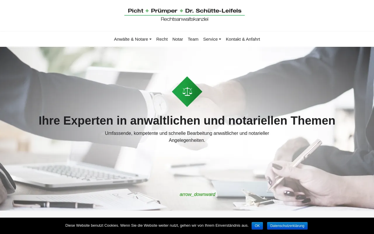 Screenshot of ra-picht.de