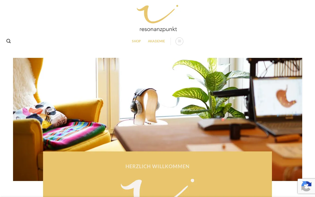 Screenshot of resonanzpunkt.de