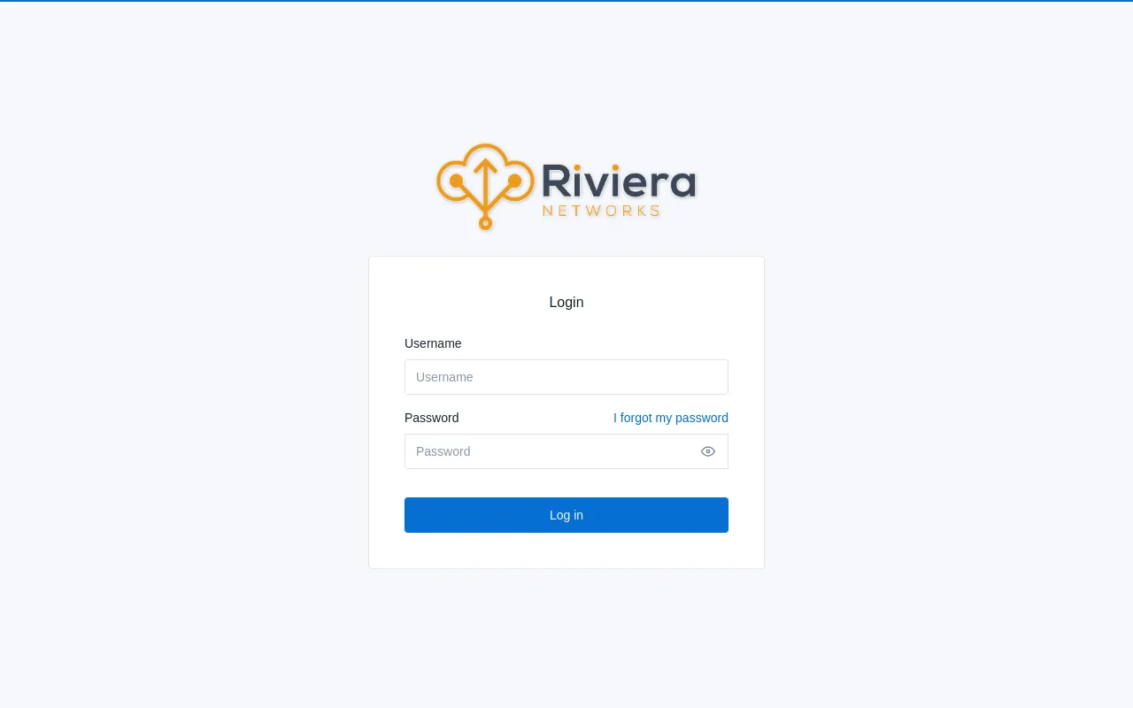 Screenshot of riviera-networks.com