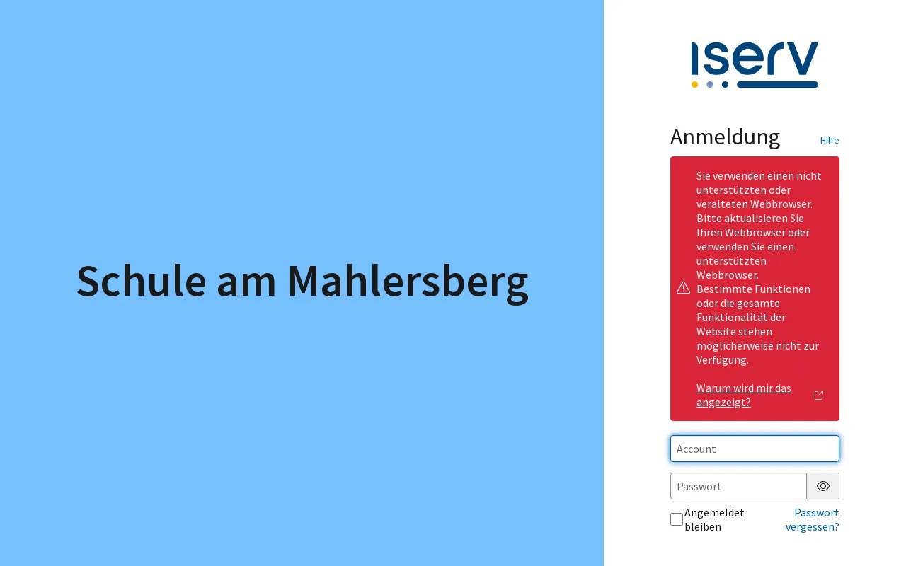 Screenshot of sam-brv.de