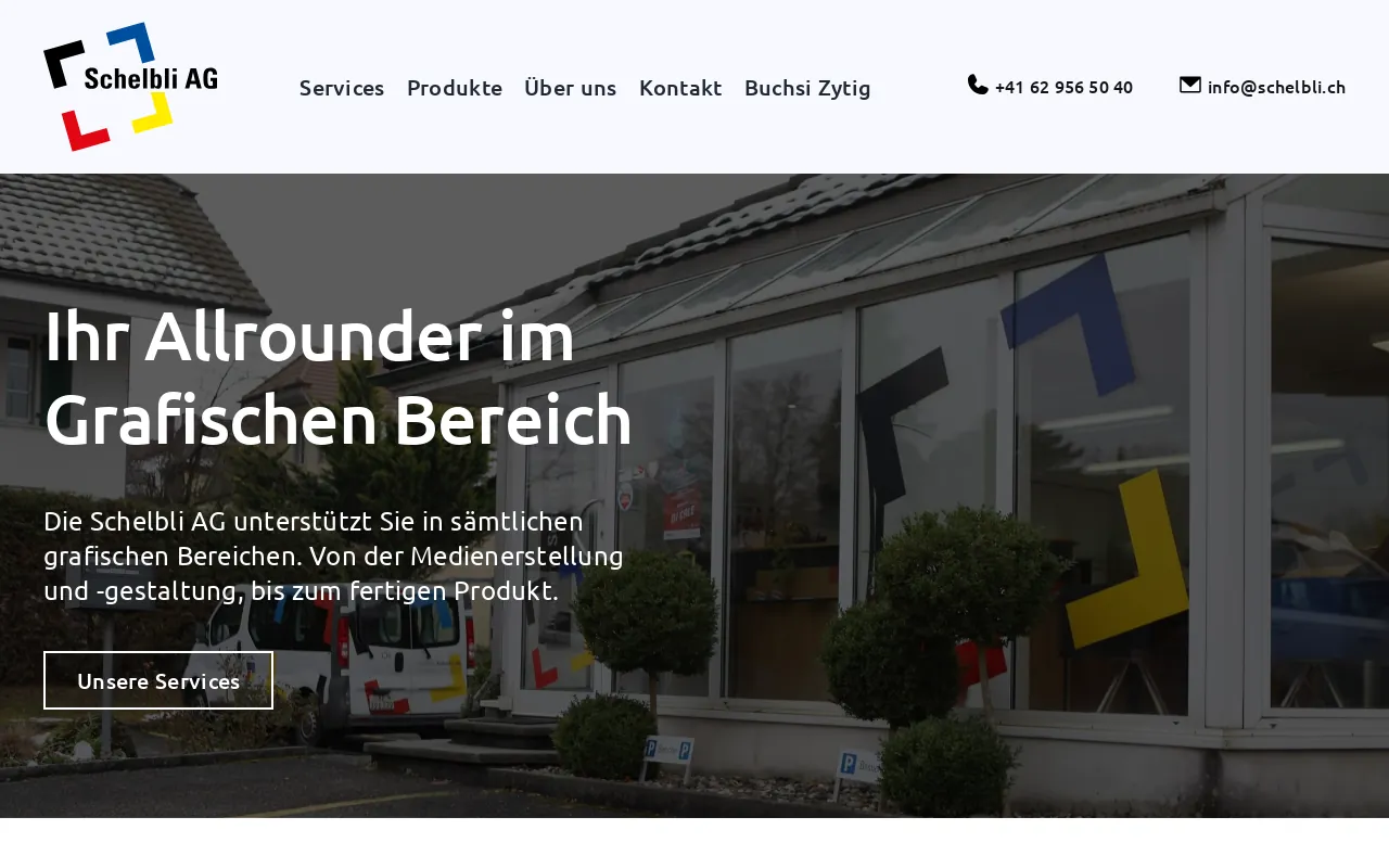 Screenshot of schelbli.ch