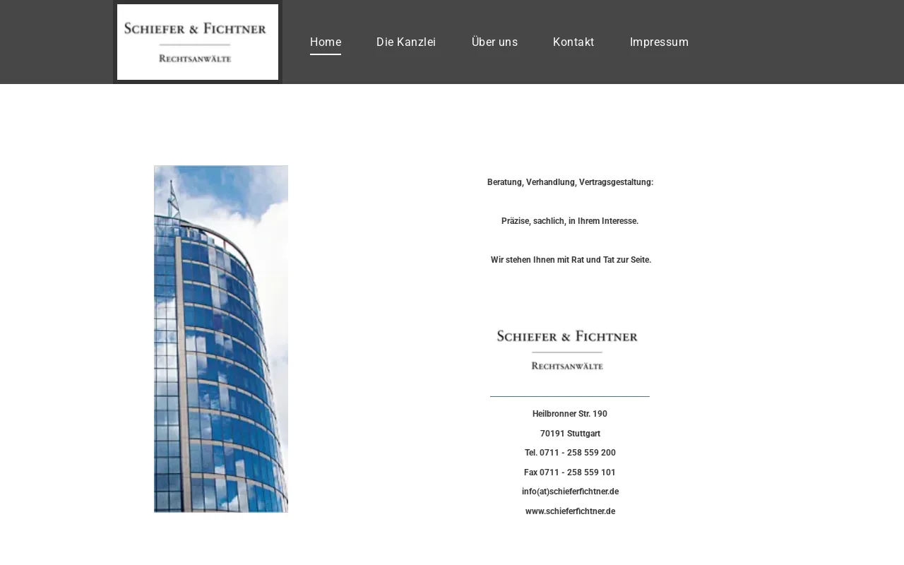 Screenshot of schieferfichtner.de
