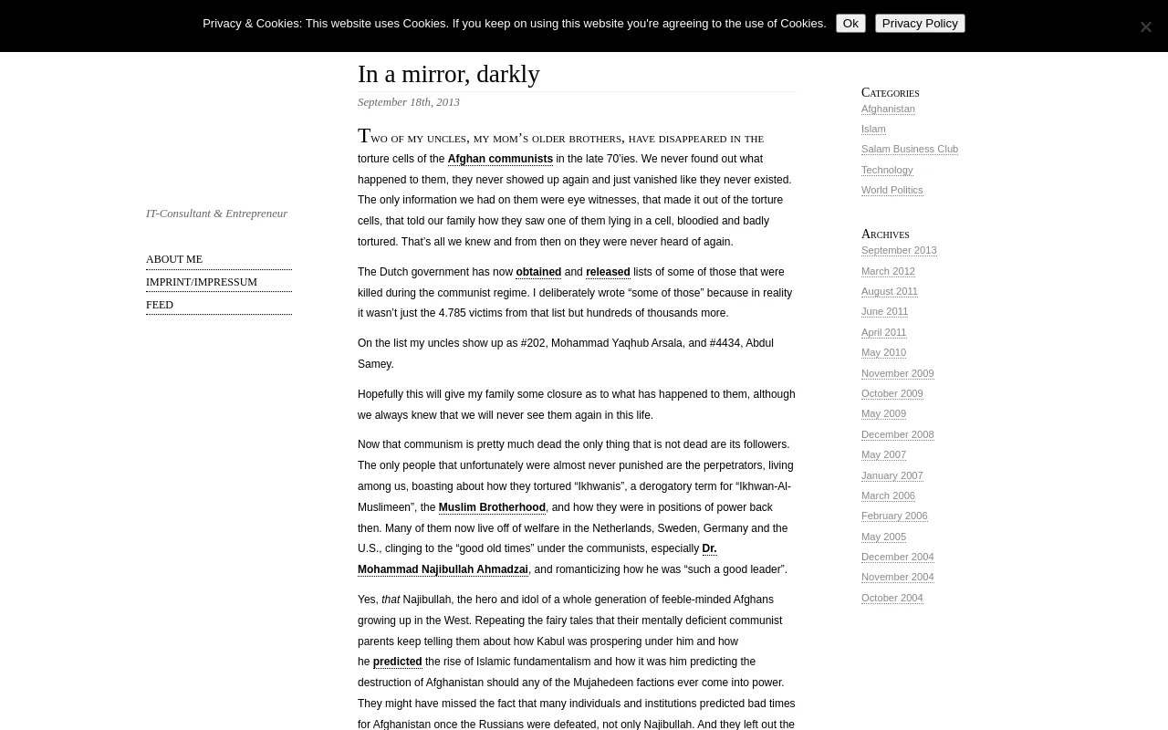 Screenshot of sherzad.com