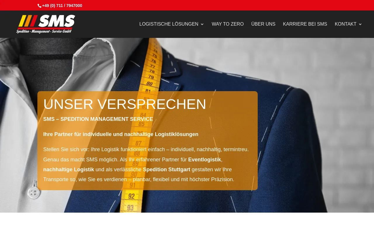 Screenshot of sms-airport.de