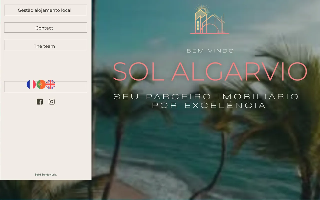 Screenshot of solalgarvio.com