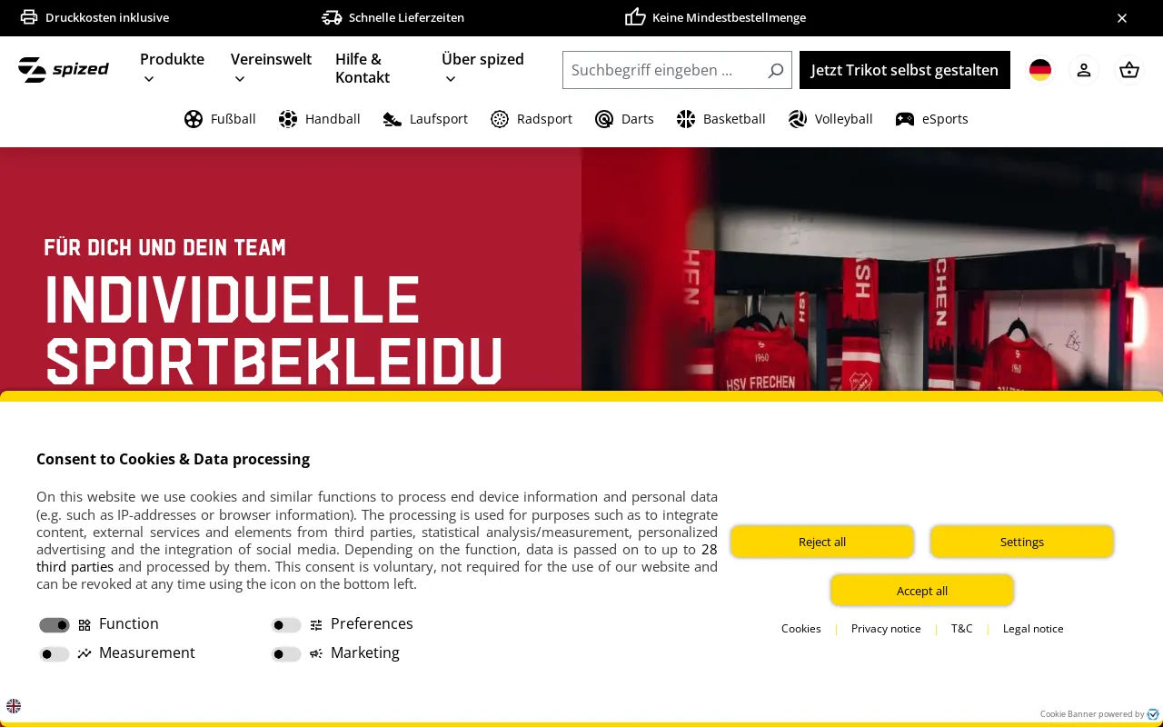 Screenshot of spized.com