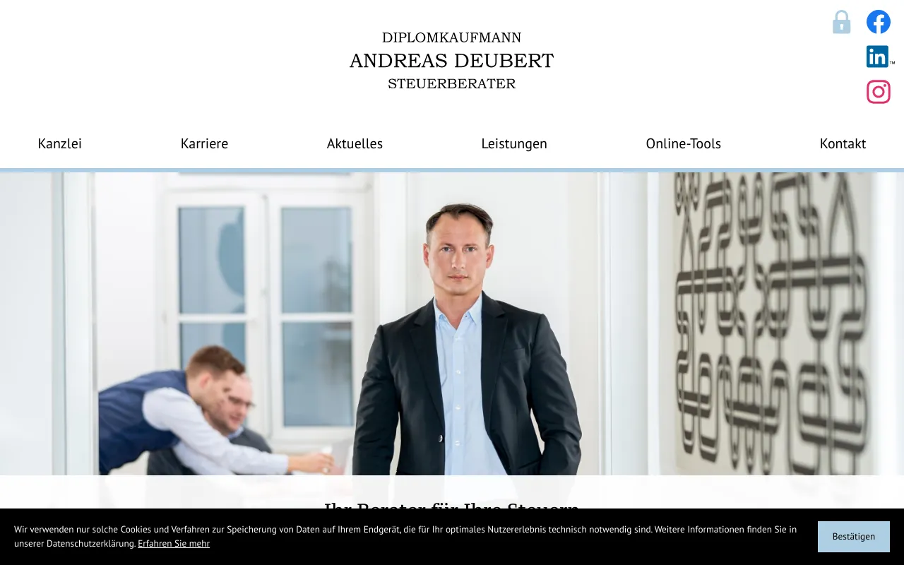Screenshot of stb-deubert.de