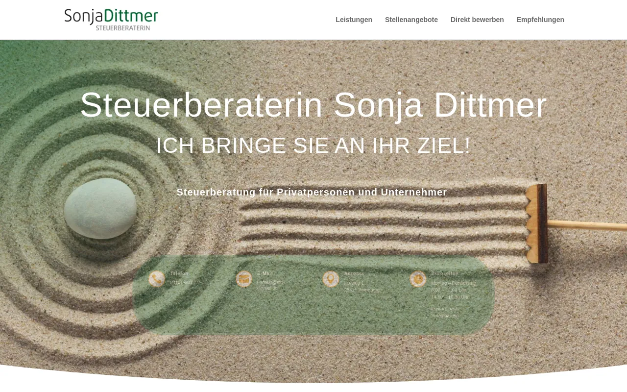 Screenshot of stb-dittmer.de