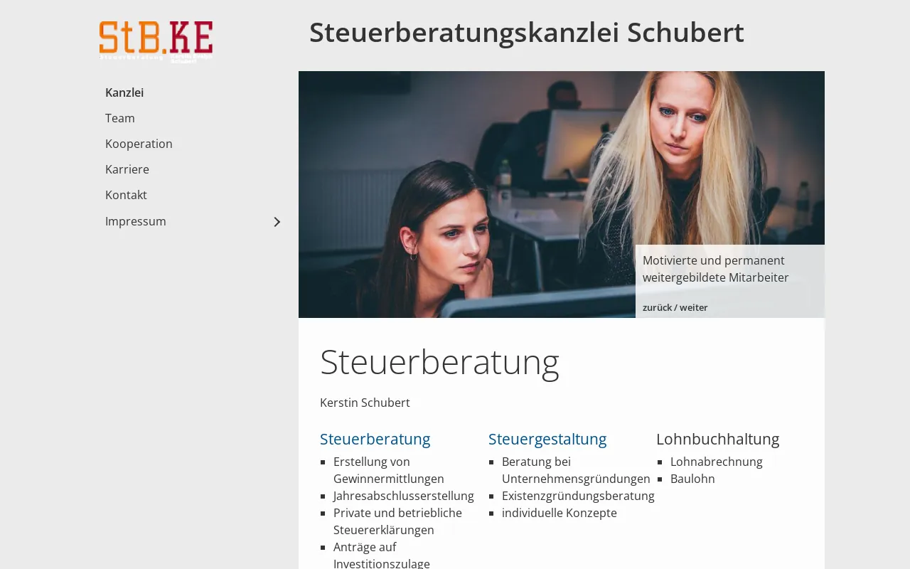 Screenshot of stbke.de