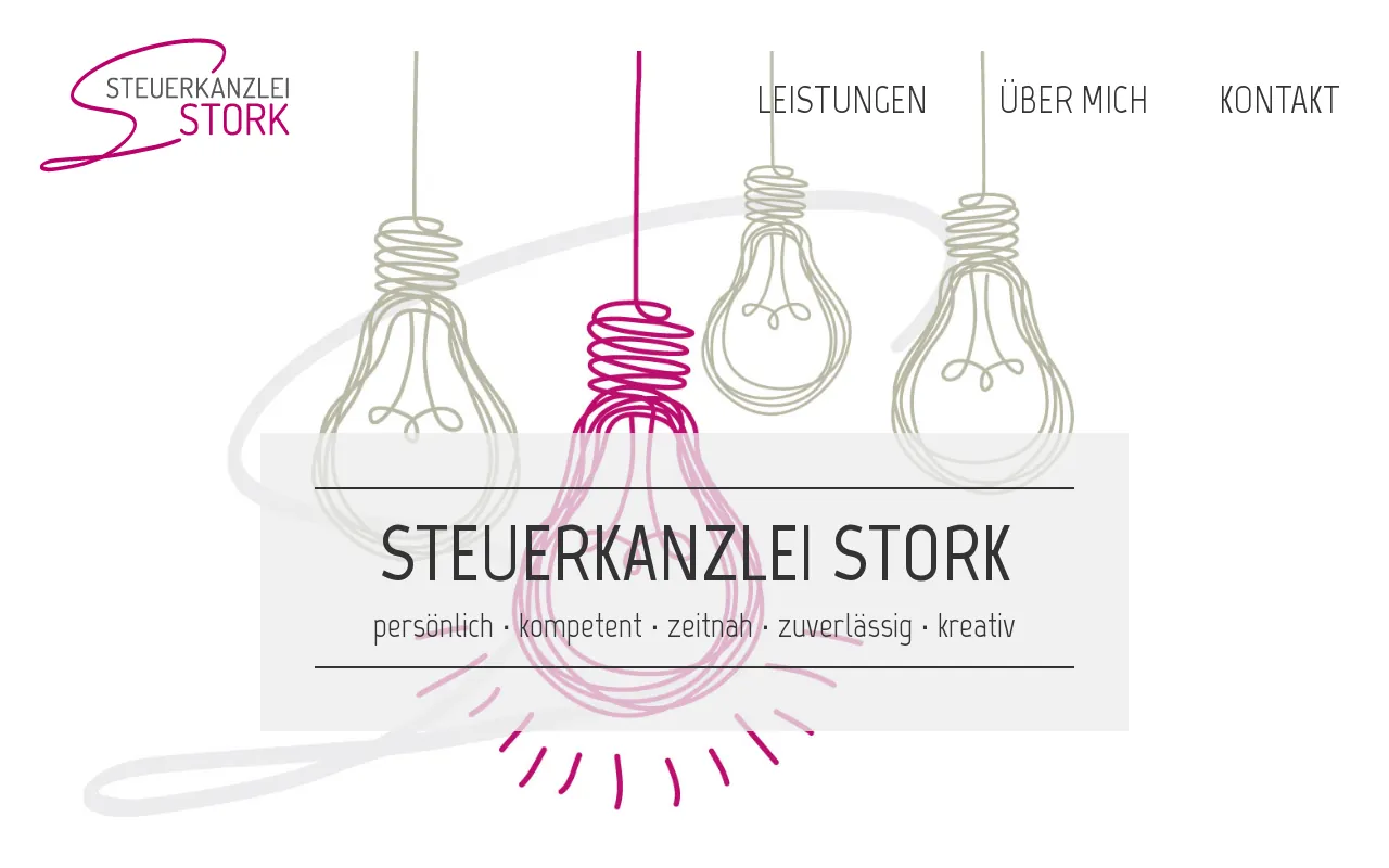 Screenshot of steuerkanzlei-stork.de