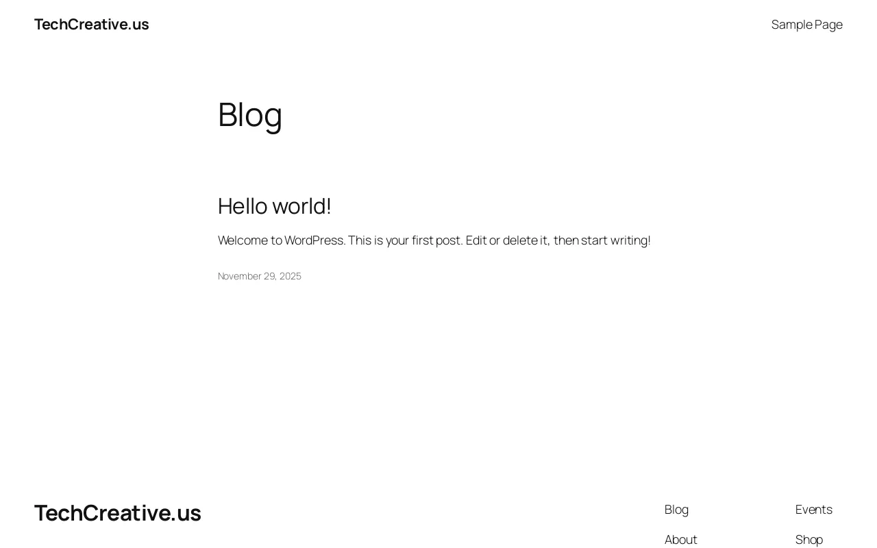 Screenshot of techcreative.us