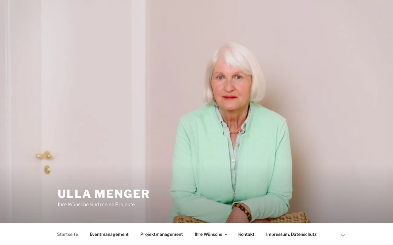 Screenshot of ulla-menger.de