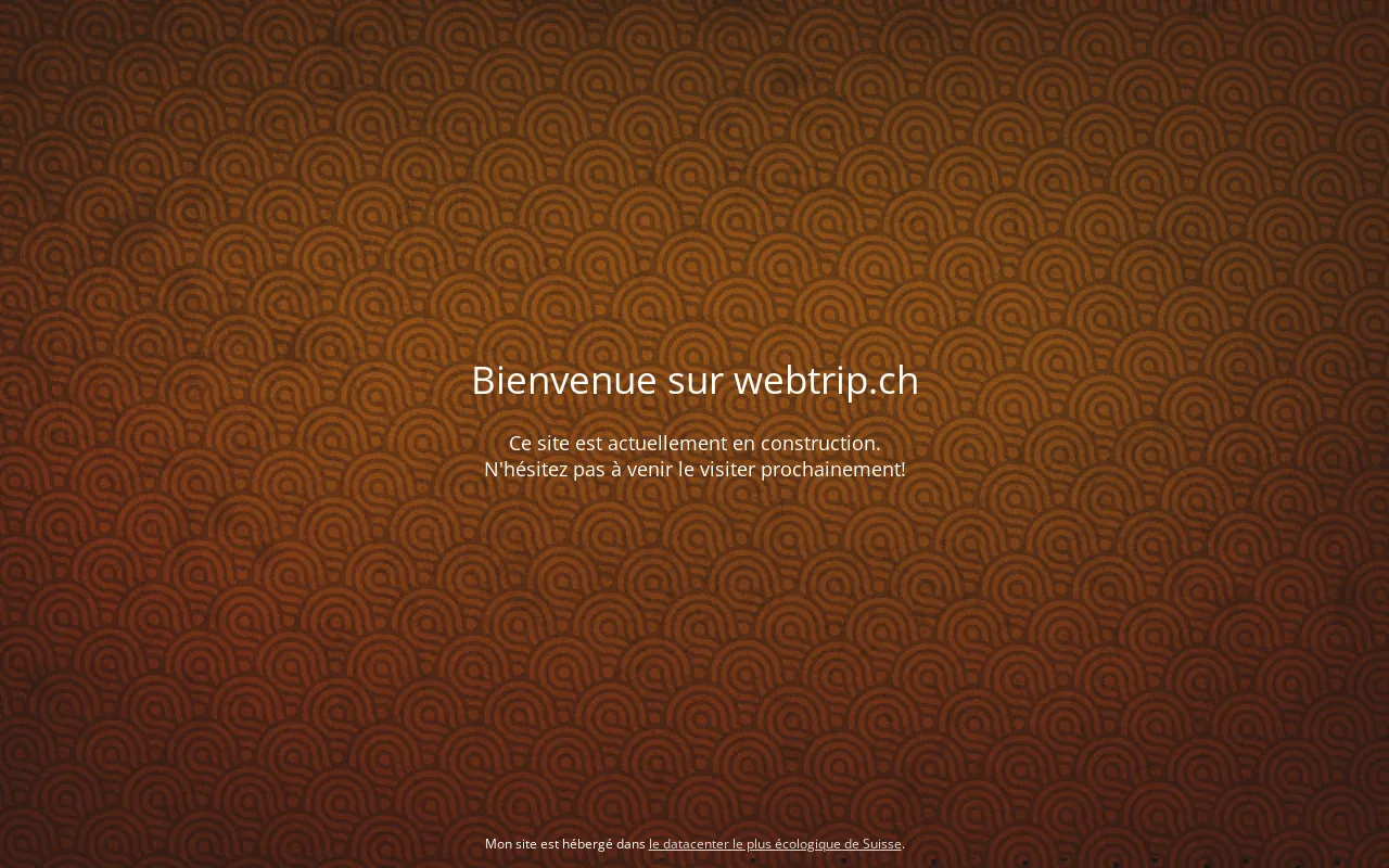 Screenshot of webtrip.ch