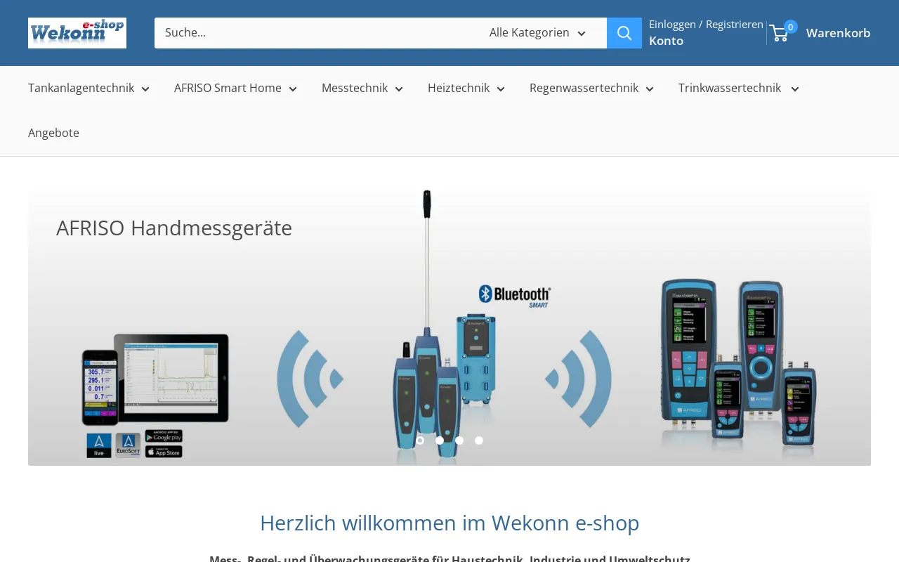 Screenshot of wekonn.de
